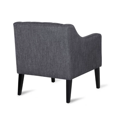 Deanna Contemporary Fabric Tufted Accent Chair - Christopher Knight Home 4 Deanna Contemporary Fabric Tufted Accent Chair - Christopher Knight Home - Image 2