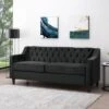 Knouff Modern Glam Tufted Velvet 3 Seater Sofa - Christopher Knight Home -Christopher Knight Home GUEST 03a068eb 2535 41ee 9516 ade9810ef8d5