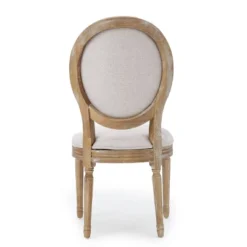 Set Of 4 Phinnaeus French Country Fabric Dining Chairs Beige/Natural - Christopher Knight Home -Christopher Knight Home GUEST 0535e75b 4702 4649 b5fb a37b1d798607