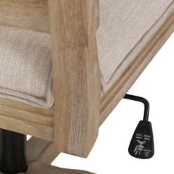 Sandine Rustic Upholstered Swivel Office Chair - Christopher Knight Home -Christopher Knight Home GUEST 0b2e7fb3 47dd 4ead b5e4 610f28137587