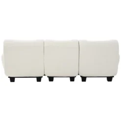 Christopher Knight Home Roxie Modern 3-Seater 94.5" Chenille Upholstered Sofa With Curved Armrests -Christopher Knight Home GUEST 0d13feec 140e 47aa ae8f 0b0eea45bc95