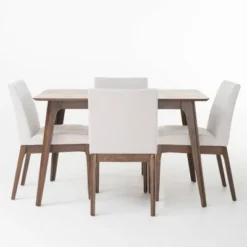 5pc Kwame Rectangular Dining Set - Christopher Knight Home -Christopher Knight Home GUEST 0d3dee6e eab4 4a0a bb92 613d7e151dd6