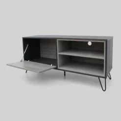 Bijan 2pc Mid-Century Entertainment Center Set Sonoma Gray Oak - Christopher Knight Home -Christopher Knight Home GUEST 0df1855e 8d7e 48aa a3ca 235bef2d3749