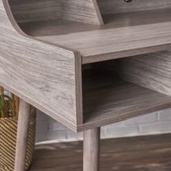 2pc Brenda Mid Century Home Office Set - Christopher Knight Home -Christopher Knight Home GUEST 1055aecf e80d 4a8d b9b1 a9c0d9de15c7