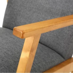 Harvey Mid-Century Modern Fabric Rocking Chair - Christopher Knight Home -Christopher Knight Home GUEST 10ef27b8 1525 4d7c 92aa 79961fc001b9