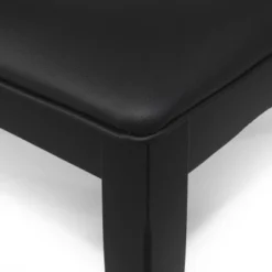 2pk Fairgreens Farmhouse Upholstered Wood Dining Chairs Black - Christopher Knight Home 19 2pk Fairgreens Farmhouse Upholstered Wood Dining Chairs Black - Christopher Knight Home -Christopher Knight Home GUEST 1103f070 5dc8 4bdf 96d8 2d005924a450