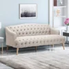 Adelia Contemporary Tufted Sofa Beige - Christopher Knight Home -Christopher Knight Home GUEST 16344ac1 ec77 48ed 8d1d 7a27cd4a04fa