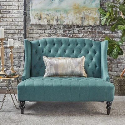 Leora Winged Loveseat - Christopher Knight Home 3 Leora Winged Loveseat - Christopher Knight Home