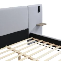 Christopher Knight Home Bertha Modern Upholstered Bed With Integrated Lights And Shelves -Christopher Knight Home GUEST 18ac3e9a 8f2c 4a5e 9e87 4b9484d4a53a