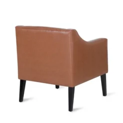 Deanna Contemporary Faux Leather Tufted Accent Chair - Christopher Knight Home -Christopher Knight Home GUEST 1d70e917 f4ef 4855 9a78 95e96f7204a6