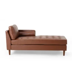 Malinta Contemporary Tufted Upholstered Chaise Lounge - Christopher Knight Home -Christopher Knight Home GUEST 1fa078ca 0e5b 488c b894 39e56581152f