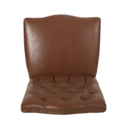 2pk Shylo Contemporary Faux Leather Dining Chairs - Christopher Knight Home -Christopher Knight Home GUEST 21f6b7f0 970b 447c b8dc d0ee2d591eb1