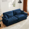 Christopher Knight Home Bernal 93.7" Modern 2 Seat Velvet Round Arm Sofa With Pillows -Christopher Knight Home GUEST 2659e5a2 5dff 424b 9bb0 36b43a5fe849