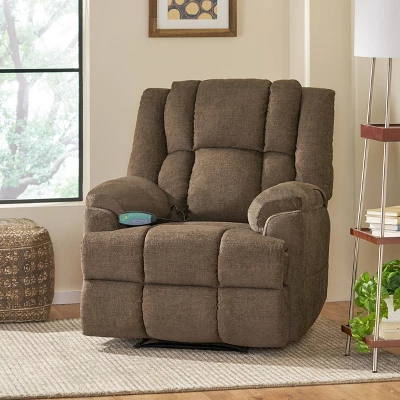 Coosa Contemporary Pillow Tufted Massage Recliner - Christopher Knight Home 3 Coosa Contemporary Pillow Tufted Massage Recliner - Christopher Knight Home