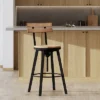 Fenix Wooden Barstool Antique - Christopher Knight Home -Christopher Knight Home GUEST 2a14d9c2 3234 4480 90ba e788c8479336