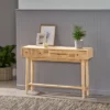 Warthen Boho Handcrafted 4 Drawer Console Table Natural - Christopher Knight Home -Christopher Knight Home GUEST 2b71e1fb 0893 4f27 9bad 47fe7bb801a2