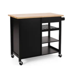 Westcliffe Contemporary Kitchen Cart With Wheels - Christopher Knight Home 19 Westcliffe Contemporary Kitchen Cart With Wheels - Christopher Knight Home -Christopher Knight Home GUEST 4099cae8 645a 45c7 ba62 8fa2eec6c86d