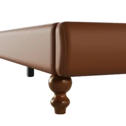 Christopher Knight Home Calka Modern Faux Leather Upholstered Coffee Bed With Headboard -Christopher Knight Home GUEST 4aafe19b 1128 4636 be1b ee8d54eba645