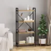 Greenwood Industrial Iron Four Shelf Bookcase - Christopher Knight Home -Christopher Knight Home GUEST 4b9b8d0c 4f6e 40b7 8175 7e158c2c01fd