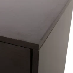 Doerun Mid-Century Modern Storage TV Stand For TVs Up To 48" Dark Gray/Black - Christopher Knight Home -Christopher Knight Home GUEST 4bf1c0d7 44ab 4ce0 8bb0 0105800bacc8