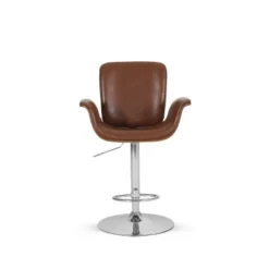 2pc Romer Mid Century Modern Bentwood Adjustable Swivel Counter Height Barstools - Christopher Knight Home -Christopher Knight Home GUEST 4d2d6bce 9d46 48e2 9bc2 81175eadc106