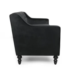 Knouff Modern Glam Tufted Velvet 3 Seater Sofa - Christopher Knight Home -Christopher Knight Home GUEST 4eccf701 7dbb 4043 93d7 b7a050a80504