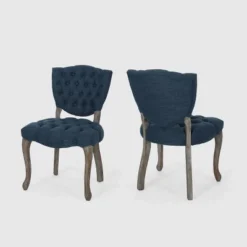 Set Of 2 Crosswind Tufted Dining Chair - Christopher Knight Home -Christopher Knight Home GUEST 5097c5c4 226c 4813 b654 b45c147a8a2e
