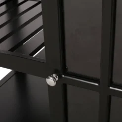 Byway Contemporary Kitchen Cart With Wheels Black/Natural - Christopher Knight Home 19 Byway Contemporary Kitchen Cart With Wheels Black/Natural - Christopher Knight Home -Christopher Knight Home GUEST 52fe4467 f2f4 4af3 9e38 514584f244ff