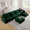 Christopher Knight Home Cleveland Luxurious U-Shaped Corduroy 157.5" Sectional Sofa With Storage Ottomans And 4 Waist Pillows -Christopher Knight Home GUEST 5e0bb8f9 1227 4623 8c89 1f17fb6998f5