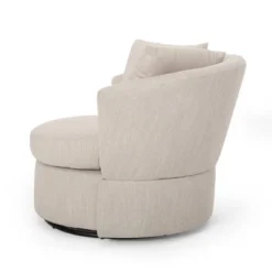 Smyrna Contemporary Upholstered Swivel Club Chair - Christopher Knight Home 14 Smyrna Contemporary Upholstered Swivel Club Chair - Christopher Knight Home -Christopher Knight Home GUEST 66e85605 8ea3 49f2 b9d1 08ca3f055a1d