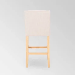 Set Of 2 Lansglen Button Tufted Wingback Barstools - Christopher Knight Home -Christopher Knight Home GUEST 67a60492 d8da 4c4e 918c d80acfea73f7