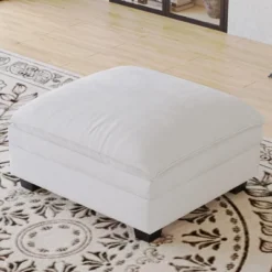 Christopher Knight Home 141.5'' Fabric U-Shaped Sectional Sofa With Ottoman And Pockets -Christopher Knight Home GUEST 6a47e4da 1faa 489b 8d12 dc380d5c3bd2