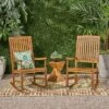 Arcadia 2pk Acacia Wood Rocking Chair Teak - Christopher Knight Home -Christopher Knight Home GUEST 6ff73deb 69b9 4ce5 92b8 7ec7ad220e9c