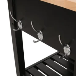 Byway Contemporary Kitchen Cart With Wheels Black/Natural - Christopher Knight Home 20 Byway Contemporary Kitchen Cart With Wheels Black/Natural - Christopher Knight Home -Christopher Knight Home GUEST 70fd5057 c07a 42a4 907e b8aae2375dda