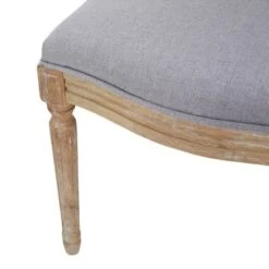 Set Of 4 Phinnaeus French Country Fabric Dining Chairs Light Gray/Natural - Christopher Knight Home -Christopher Knight Home GUEST 75238e35 783c 4025 be49 ee43b723b767