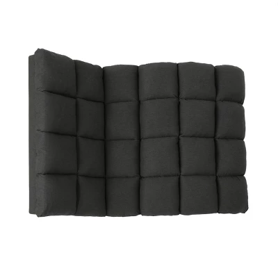 Kaniel Traditional Tufted Fabric Double Chaise - Christopher Knight Home 4 Kaniel Traditional Tufted Fabric Double Chaise - Christopher Knight Home - Image 2