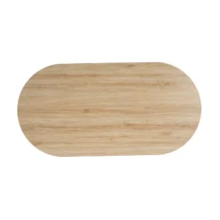 Christopher Knight Home Arizona Oval Wood Coffee Table With Half-Cover Accordion Door And Storage -Christopher Knight Home GUEST 779ea45f ad3c 4e35 9000 732e8e691d45