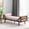 Rayle Contemporary Tufted Chaise Lounge With Rolled Accent Pillows - Christopher Knight Home -Christopher Knight Home GUEST 7c1596d2 58d1 455e bee1 15ff4fab1f04