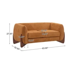 Christopher Knight Home Emma 2 Pieces Living Room Boucle Upholstered Sofa Set, Caramel -Christopher Knight Home GUEST 7e1bef2e c1b2 4a15 8a5b 396d94242ee6
