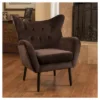 Alyssa New Velvet Armchair - Christopher Knight Home -Christopher Knight Home GUEST 7fa200fd 9fa3 4edc 95db 6d32880653e2