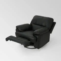 Elodie Leather Swivel Power Recliner - Christopher Knight Home -Christopher Knight Home GUEST 811b9597 a07d 459b 867a 5626790f29af