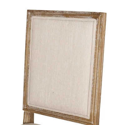 2pk Regina French Country Wood Upholstered Dining Chairs - Christopher Knight Home 10 2pk Regina French Country Wood Upholstered Dining Chairs - Christopher Knight Home - Image 8