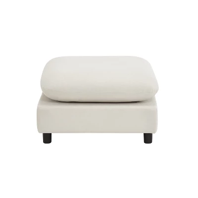 Christopher Knight Home Acker 3 Pieces Modern Upholstered Sectional Sofa Set, White 7 Christopher Knight Home Acker 3 Pieces Modern Upholstered Sectional Sofa Set, White - Image 5