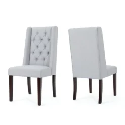 Set Of 2 Blythe Tufted Dining Chairs - Christopher Knight Home -Christopher Knight Home GUEST 8a2092d8 0213 466b b003 e7d75189dc0f