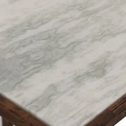 Zeyer Boho Glam Handcrafted Marble Top C-Shaped Side Table With Magazine Rack Natural White/Antique Brass - Christopher Knight Home -Christopher Knight Home GUEST 92ace5ba b7ca 4eea 8374 52694721435b