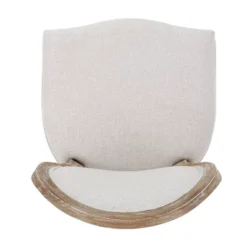 Set Of 4 Phinnaeus French Country Fabric Dining Chairs Beige/Natural - Christopher Knight Home -Christopher Knight Home GUEST 96e4e982 d883 4904 a639 a7d305313fd3