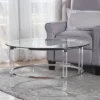 Glass Coffee Table Cocktail Table Center Table Side Table Small Table, Round/Rectangular-Christopher Knight Home -Christopher Knight Home GUEST 970183c8 0d01 4e52 8f08 3013cdb539ea