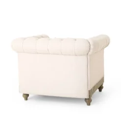 Castalia Chesterfield Tufted Fabric Club Chair With Nailhead Trim - Christopher Knight Home -Christopher Knight Home GUEST 9c9e0087 6234 4841 99b3 bd6972399bc1