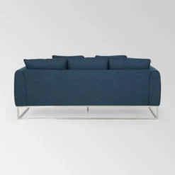 Canisbay Modern Sofa Navy Blue - Christopher Knight Home -Christopher Knight Home GUEST 9d1adaf4 d6d4 4eb1 9323 402d448ed3a3