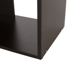 71" Sparks Modern Geometric High Shelf Bookcase Dark Gray - Christopher Knight Home -Christopher Knight Home GUEST aa89a7ba bdc7 4b47 bf30 bfe7d9e3233b